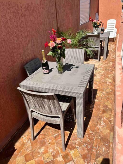 Appartement Haut Standing 3 Chambres Avec Terasse Quartier Gueliz Hivernage A Marrakech I19 Marrakesh Ngoại thất bức ảnh